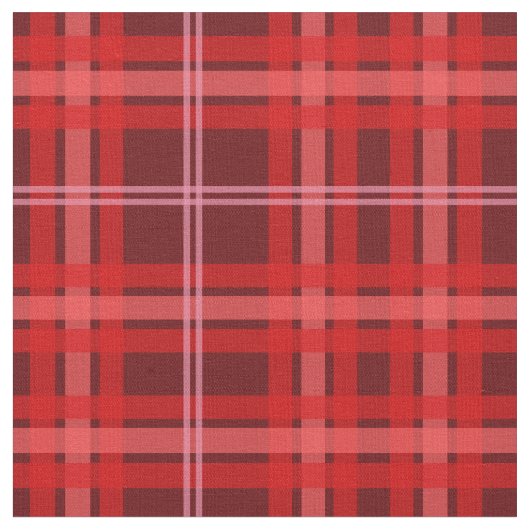 Rotes und rosa kariertes Gewebe Stoff (Nahaufnahme)