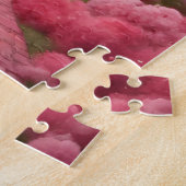 Rotes und rosa Schloss Puzzle (Seite)