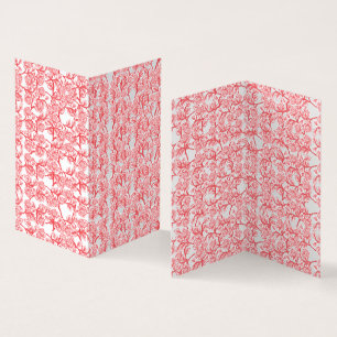 Rotes und rosafarbenes Packpapier mit wiederholend