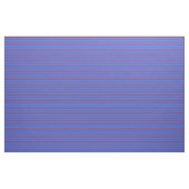 Rotes und Royal Blue Muster der Streifen Stoff (Yard (91,4 cm))