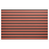 Rotes und schwarz gefärbtes Linse/Streifenmuster Stoff (Fat Quarter (45,7 x 55,9 cm))