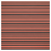 Rotes und schwarz gefärbtes Muster der Streifen Stoff (Muster)