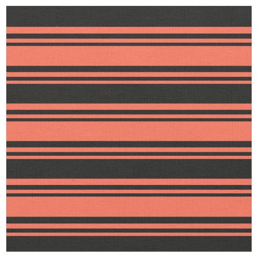 rotes und schwarz gefärbtes Muster Stoff (Nahaufnahme)