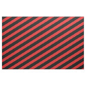 Rotes und schwarz gestreiftes Muster Stoff (Yard (91,4 cm))
