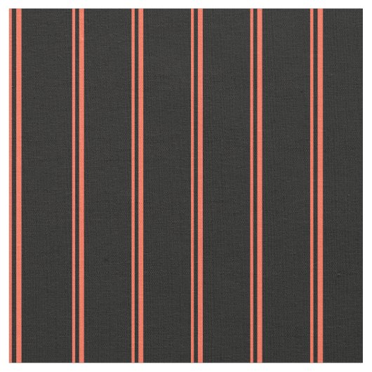 Rotes und schwarz gestrichenes Muster Stoff (Nahaufnahme)