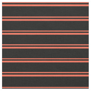 Rotes und schwarzes Farbmuster Stoff