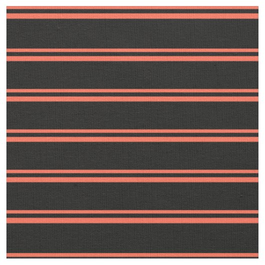 Rotes und schwarzes Farbmuster Stoff (Nahaufnahme)