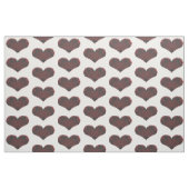 rotes und schwarzes Herz Stoff (Fat Quarter (45,7 x 55,9 cm))