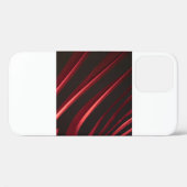 Rotes und schwarzes Logo Case-Mate iPhone Hülle (Rückseite (Horizontal))