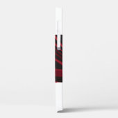 Rotes und schwarzes Logo Case-Mate iPhone Hülle (Rückseite / Links)