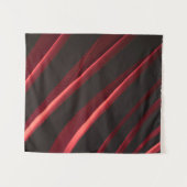 Rotes und schwarzes Logo Wandteppich (Vorderseite (Horizontal))