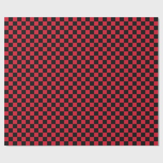 Rotes und schwarzes Papier auf dem Karton Geschenkpapier (Flach)