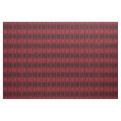 Rotes und schwarzes Zickzackmuster. Stoff (Yard (91,4 cm))