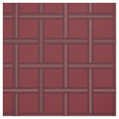 Rotes und weißes Gestell Stoff (Muster)