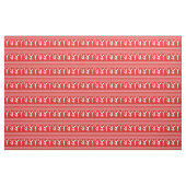 Rotes und weißes gestreiftes Cheerleading oder Pom Stoff (Yard (91,4 cm))