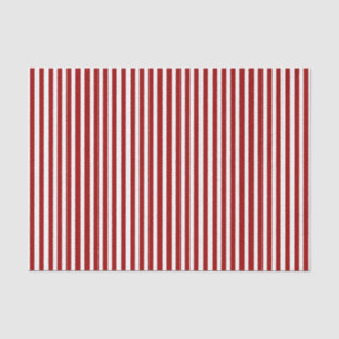 Rotes und weißes gestreiftes Muster-Seidenpapier Seidenpapier