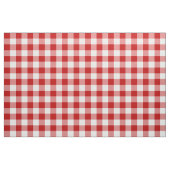 Rotes und weißes Gingham-Muster-Gewebe Stoff (Fat Quarter (45,7 x 55,9 cm))