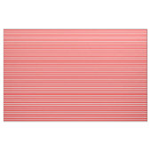 Rotes und weißes Muster der Streifen Stoff (Yard (91,4 cm))