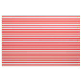 Rotes und weißes Muster der Streifen Stoff (Fat Quarter (45,7 x 55,9 cm))