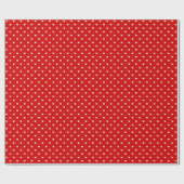 Rotes und weißes Papier Geschenkpapier (Flach)