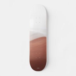 rotes und weißes PhotoSkateboard abstrakt Skateboard