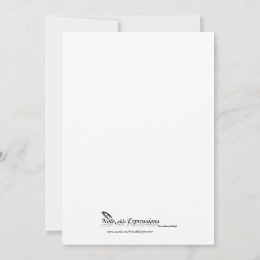 Rotes und weißes Schneeflocken Weihnachtsfest Part Einladung (Rückseite)