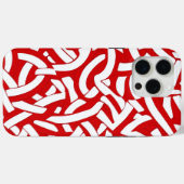 💫 rotes und weißes spiralförmiges 🎨 Case-Mate iPhone hülle (Rückseite (Horizontal))