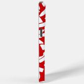 💫 rotes und weißes spiralförmiges 🎨 Case-Mate iPhone hülle (Rückseite / Rechts)