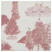 Rotes und weißes Weihnachtswunder 30" Stoff (Muster)