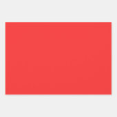 Rotes Valentinherz Floating Muster Geschenkpapier Set (Vorderseite 2)