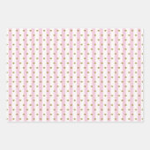 Rotes Valentinstag Geschenkpapier Set (Vorderseite 2)