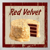 Rotes Velvet Poster (Vorne)