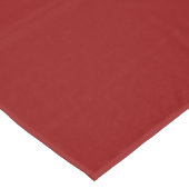Rotes Velvet, Solid Color | Classic | elegant Tischdecke (Schrägansicht)