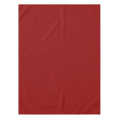 Rotes Velvet, Solid Color | Classic | elegant Tischdecke (Vorderseite)