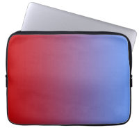 Rotes Verblassen zu den blauen Farben, einfacher