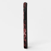 Rotes verflochtenes Netz aus rustikalem und gezoge Case-Mate iPhone Hülle (Hinten/Links)