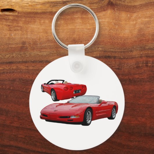 Rotes Vert 2002 Schlüsselanhänger (Vorderseite)