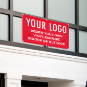 Rotes Vinyl-Banner Geschäft Logo Innen- oder Außen Banner (Äußeres Gebäude)