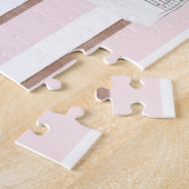 Rotes Violinen Notenblatt Puzzle (Seite)