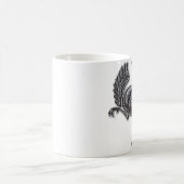 Rotes Vogelglas Kaffeetasse (Mittel)