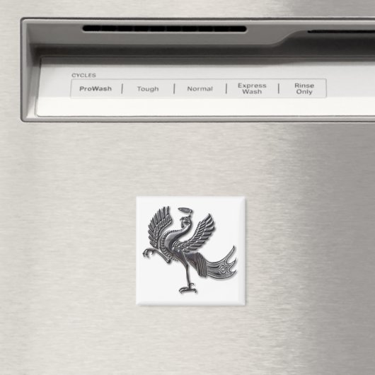 Rotes Vogelglas Magnet (In Situ (Geschirrspüler))