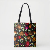 Rotes Wasser - Blume 3 Tasche (Vorderseite)