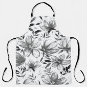 Rotes Wasser - Blume 4 Schürze (Vorderseite)