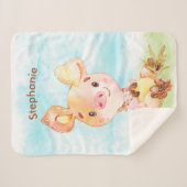 Rotes Wasser Kleines Pigment Sherpadecke (Vorderseite (Horizontal))