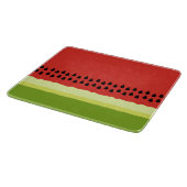 Rotes Wassermelon Slice Glasschnitt-Board Schneidebrett (Ecke)