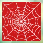 Rotes Web Fensteraufkleber (Blatt 3)