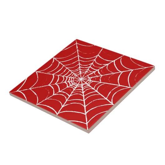 Rotes Web Fliese (Seite)