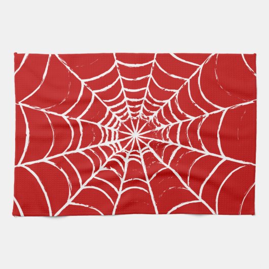 Rotes Web Geschirrtuch (Horizontal)