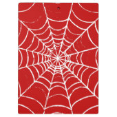 Rotes Web Klemmbrett (Rückseite)