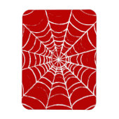 Rotes Web Magnet (Vertikal)